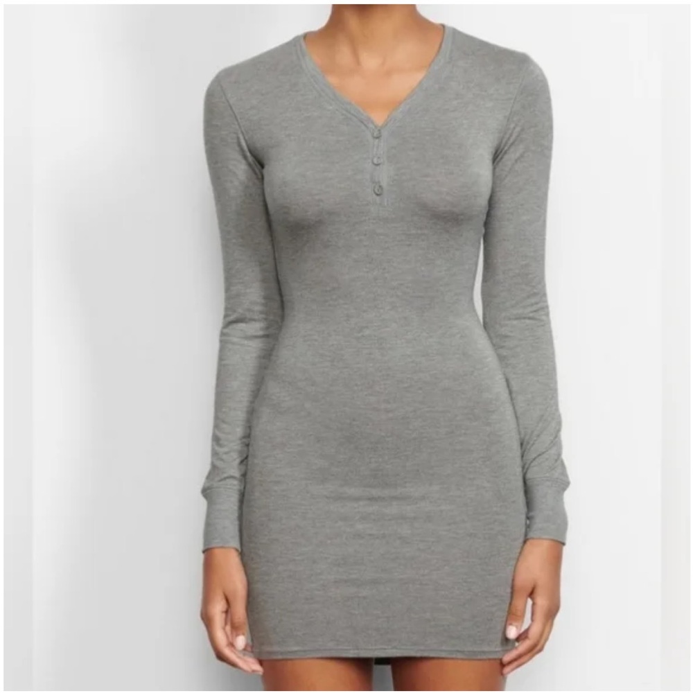 Skims Sleep Henley Dress